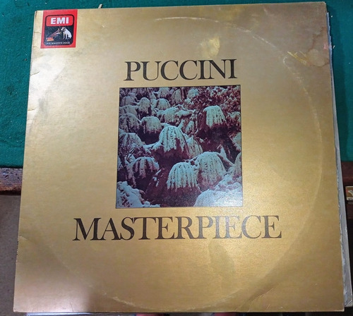 Disco Vinilo Puccini - Masterpiece - Emi- Nuevo