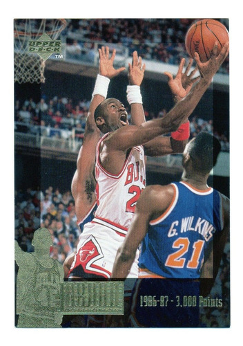 1996 Upper Deck Jumbo 3.5 X 5 Michael Jordan Collection # 2