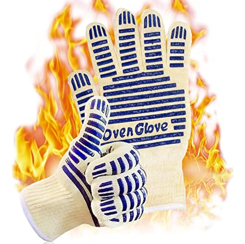 Guantes Para Horno, Guantes Para Asar A La Parrilla Resisten