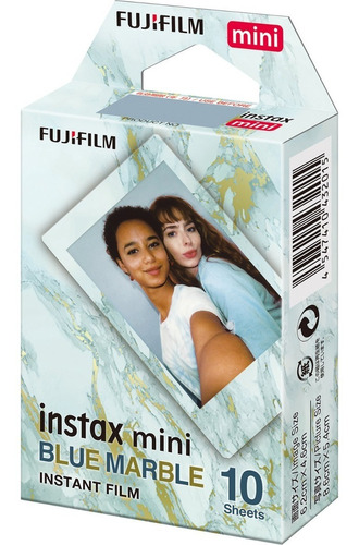 Film Pack Instax Mini Blue Marble (10 Fotos X Caja)