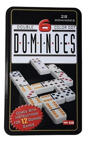 Domino Doble 6 - 28 Piezas