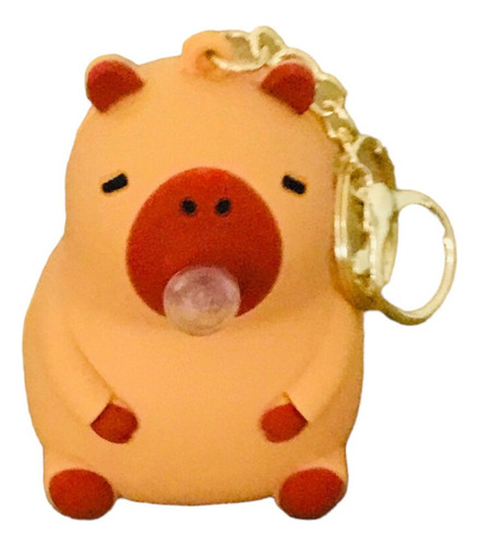 Y * Llavero Inflable Antiestrés The Squishy Capibara
