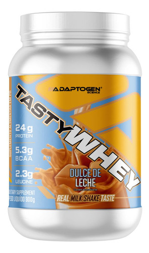 Suplemento Tasty Whey Isolado Doce De Leite 900g - Adaptogen Sabor Sem Sabor