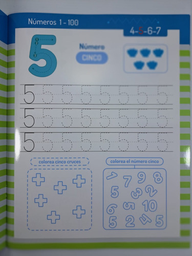 Aprendo Los Trazos Los Numeros - Libro Inf + Lapiz Magico