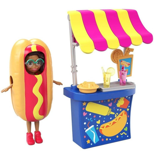 Polly Pocket Muñecas Snack N Style Mall Cart Original