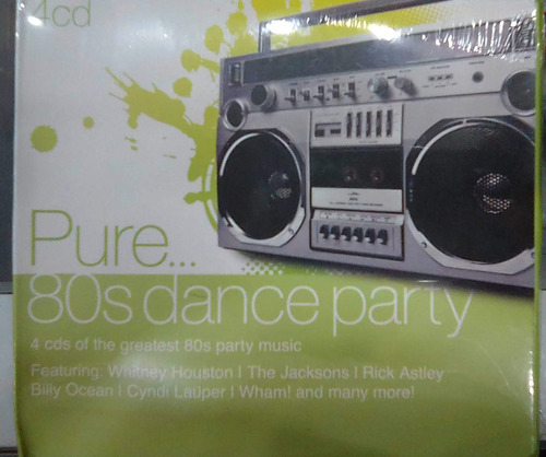 Pure 80s Dance Party Cd Original Nuevo