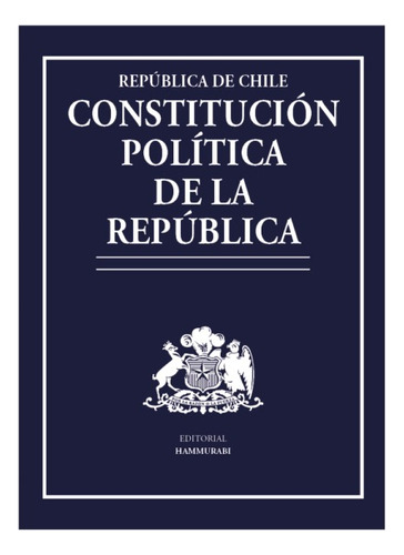 Constitución Política De La República 2024 - Hammurabi