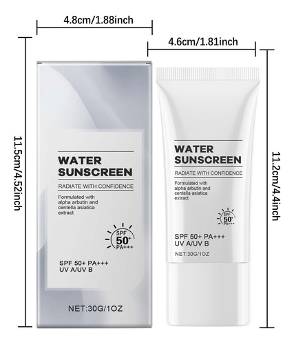 Protección Solar Hidratante Z, Impermeable, Ligera, C