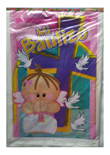 Mi Bautizo Niña Baby Paq 25 Dulceras Bolsitas Bolo Aguinaldo