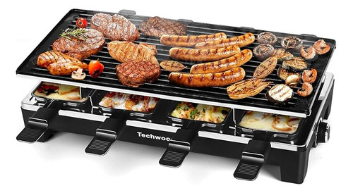 Raclette Parrilla Para Barbacoa Coreana Electrica Interior P