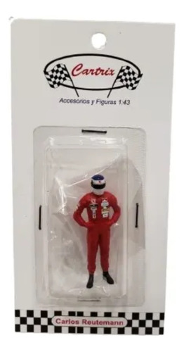 Carlos Reutemann Figura Williams 1980 Piloto 1/43 Cartrix