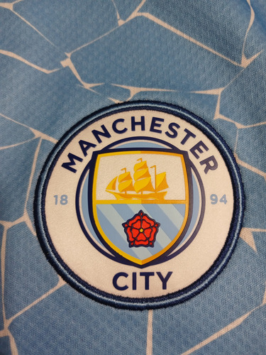 Camiseta Manchester City 2020 Inglaterra (Usado)