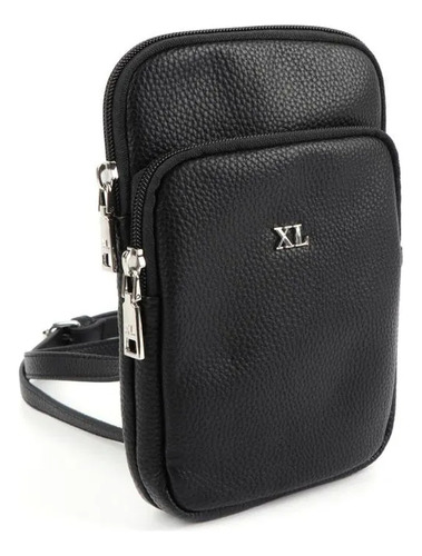 Bandolera Xl Extra Large Joy Otoño Invierno 2025 Negro