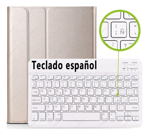 Funda Con Teclado Para Galaxy Tab A 8.0 (2019) T290 T295