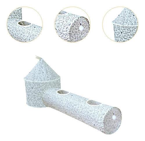 De Juego Para Gatos Y Pelota De Juego, Portátil Plegable