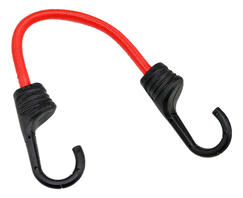 Cordão Elástico Para Bagagem De Bicicleta, Vermelho 30cm