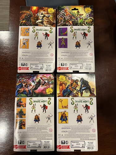 Motu Masters Of The Universe Origins Wave 13 Set De 4 (Usado)
