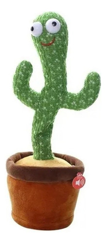 32cm Cactus Juguete Para Niños De Peluche Planta Eléctrica J