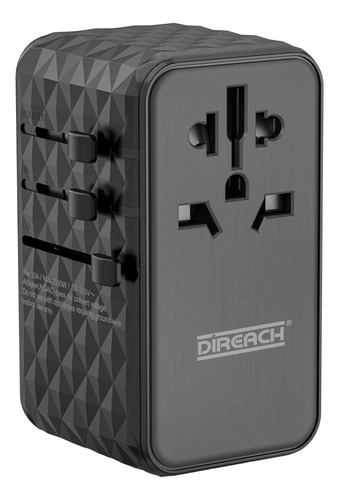 Direach 4 Porta 120w Gan World Travel Adapter