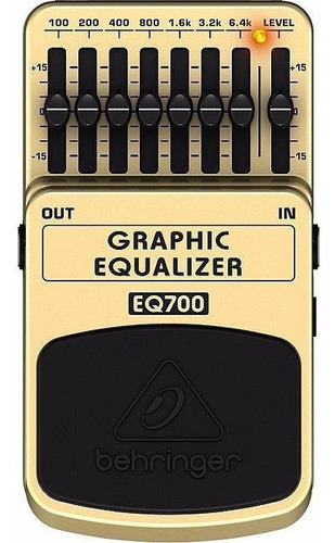 Behringer Eq700 Pedal Guitarra Ecualizador Gráfico 7 Bandas