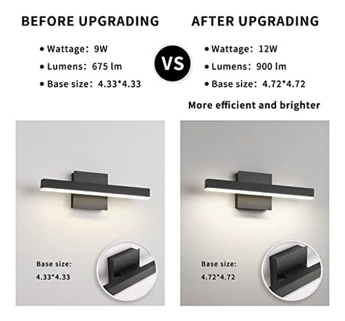 Joossnwell Led Luminária Para Banheiro Moderno Barra De Luz