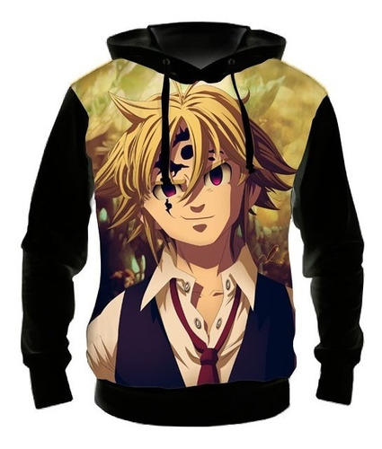 Blusa Moletom Nanatsu No Taizai Meliodas - Casaco De Frio