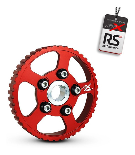 Polia Do Comando Alumínio Billet Vw Ap 8v Red Ftx / Expert