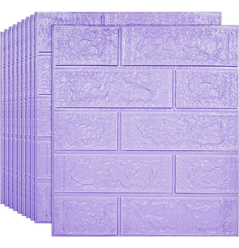 Panel Blanco 3d Tipo Azulejo Para Decorar Pared, 12 Piezas