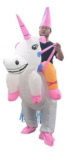 1 * Disfraz De Muñeca Divertida De Unicornio Inflable