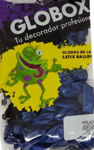 10 Globos De Latex Perlados De 12 Pulgadas Globox