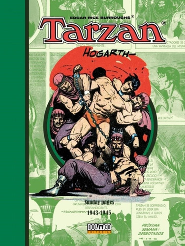 Tarzan 1943 - 1945 - Hogarth / Burroughs - Dolmen