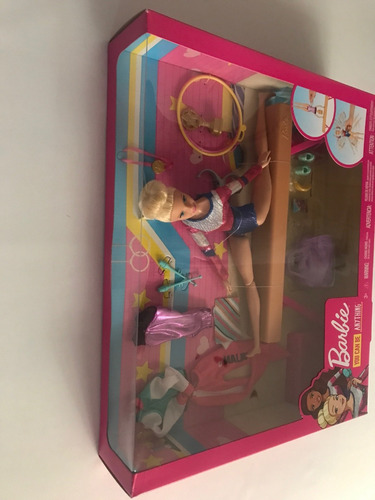Barbie Gimnasta Gimnasia Olimpica You Can Be Anything Mattel (Usado)