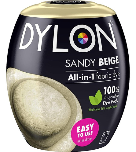 Dylon Lavadora Tela Tela Tinte Vaina Para Ropa Y Muebles Sua