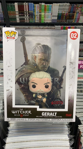 Funko Pop! Games - The Witcher 3 Cover Ex - Geralt #02