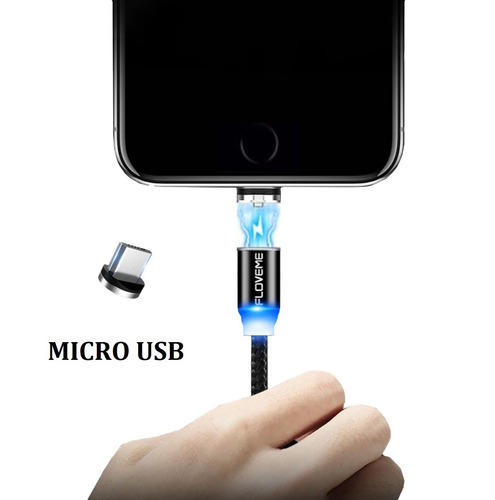 Cable Magnético Micro Usb De 2m Para Htc M10 Htc One A9