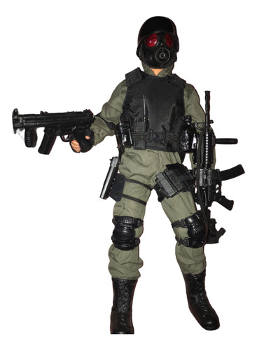 Hunk Resident Evil Figura Custom 12 Pulgadas Tipo Gi Joe (Reacondicionado)