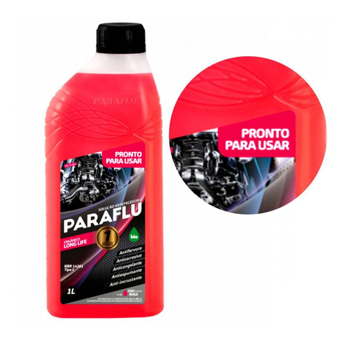 Imagem 2 de 2 de Kit Com 3 Litros De Aditivo Radiador - Rosa Pronto Para Uso