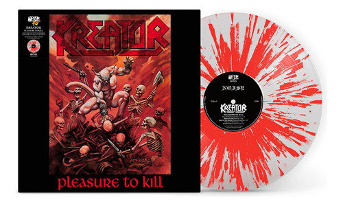 Kreator Pleasure To Kill Lp Lacrado Vinil Slayer Sodom Versão Do Álbum Edição Limitada