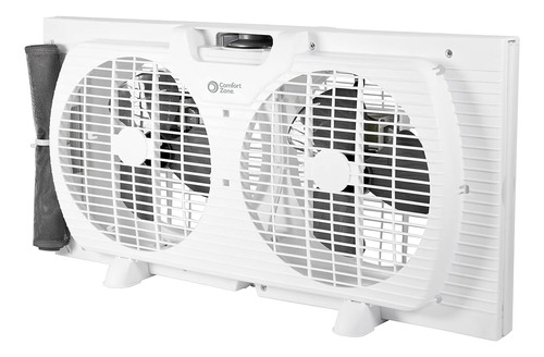 Zona De Confort Cz319wt2 9  Ventilador De Ventana Doble Con 