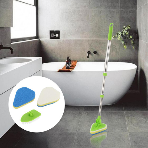 Cepillo De Limpieza Para Fregar Bañera Giratoria De 180 °