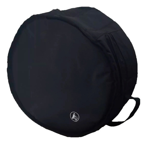 Capa Bag Para Caixa De Bateria 14 X 8 Acolchoada Nylon 600 Cor Preto