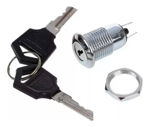 Selector Con Llaves 2 Posiciones Keylock Switch On/off Pc