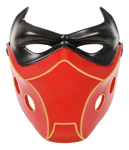 Impresionante Máscara Casco Roja 2022 Cafele Jason's Hood De