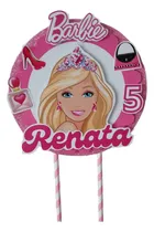 Comprar Adorno Para Torta Barbie Personalizado Con Relieve.