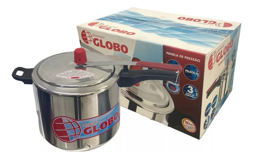 Panela De Pressão Globo Aluminio 4,5l