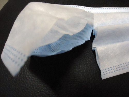 Cubreboca Tricapa Termosellaco C/ajustador Nasal Paq.100 Pzs