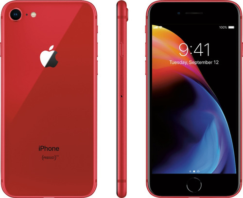 Celular iPhone 8 Rojo - 64 Gb