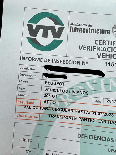 Imagen 18 de 18 de Peugeot 208 2017 1.6 Gt Thp