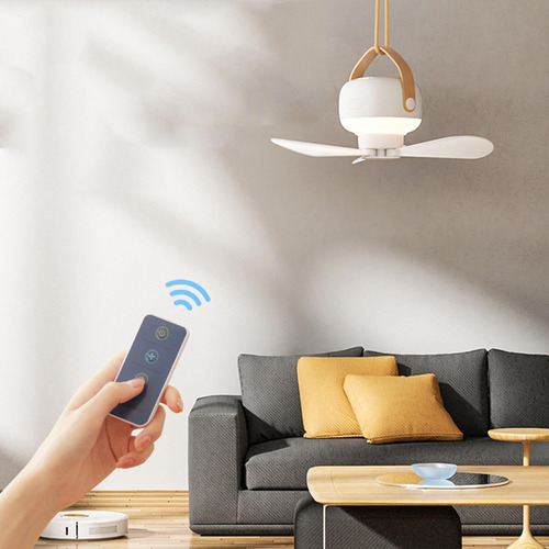 Zh Ventilador De Techo Para Tienda De Campaña, 7200mah