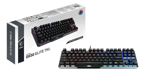Msi Vigor Gk50 Elite Tklll Teclado Mecánico Us Rgb